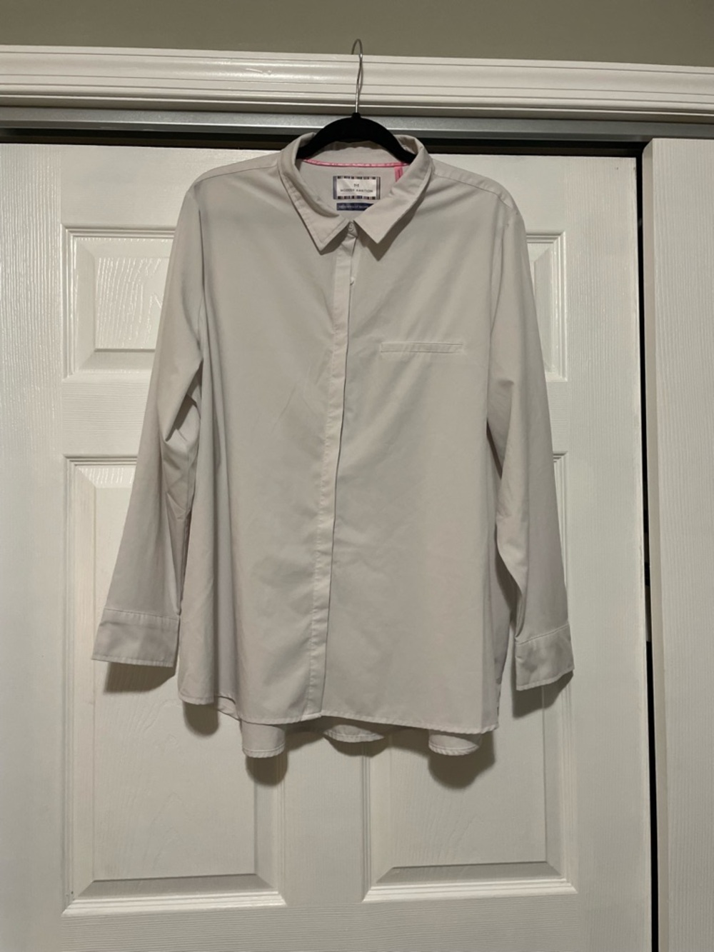 Crisp White Button-Down Shirt - Women's Classic Tailored Top